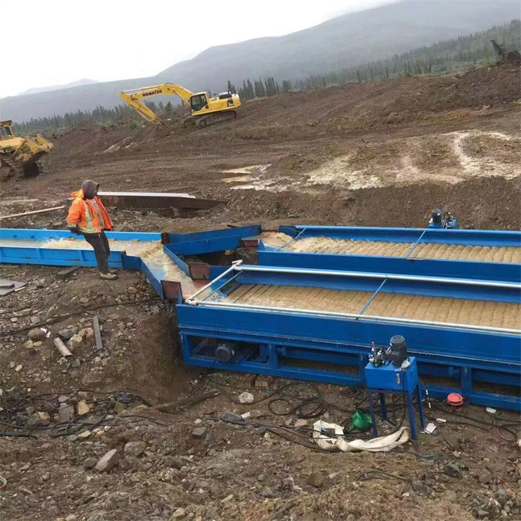 CGLC 120A型双层组合式砂金选矿溜槽          Comb